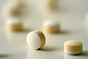 Antidepressiva Bild von Tabletten, symbolische Abbildung